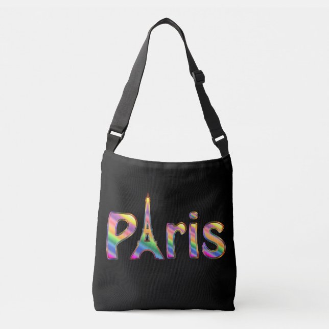 SAC AJUSTABLE PARIS STYLISH FOURRE-TOUT PURSE (Devant)