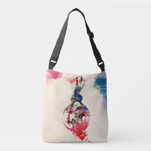 Sac Ajustable Paris Vintage Tour Eiffel Amour du voyage Aquarell