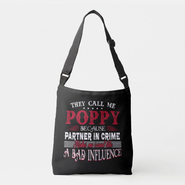 Sac Ajustable Partenaire de They Call Me Poppy Because (Devant)