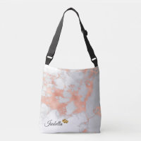 Parties scintillant Blanche Luxe Marbre rose blanc