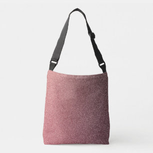 Sac Ajustable Parties scintillant de dégradé de corail foncé