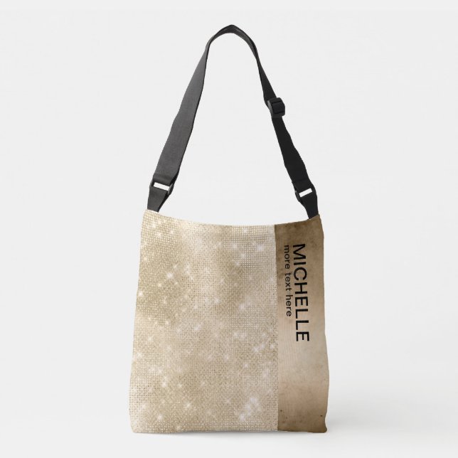 Sac Ajustable Parties scintillant et Shine Gold ID673 (Devant)