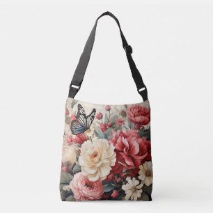 Sac Ajustable Pastel Blooms et Danse Papillon Serene Floral