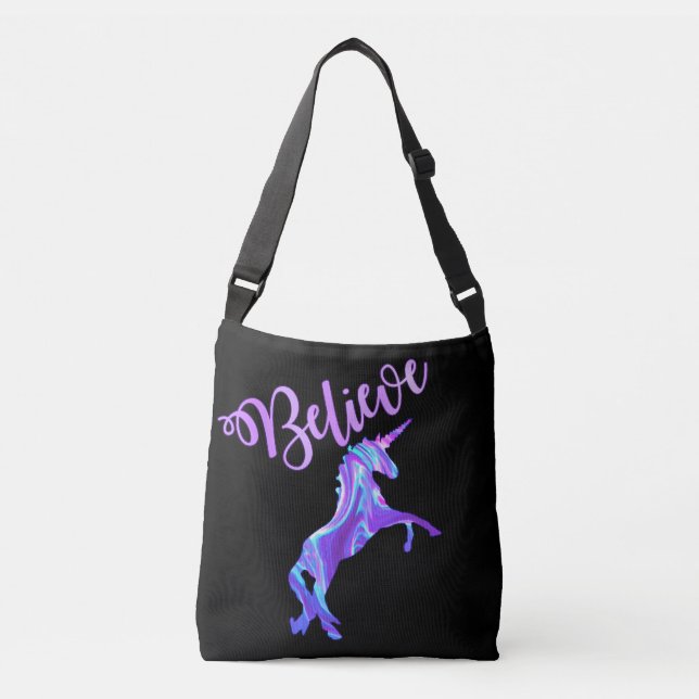 Sac Ajustable Pastel Rainbow Croire En Unicorns (Devant)