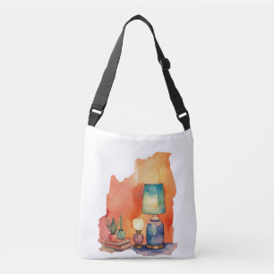 Sac Ajustable Pastel Watercolor Doodle