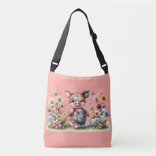 Sac Ajustable Patchwork Piglet en Jardin Floral