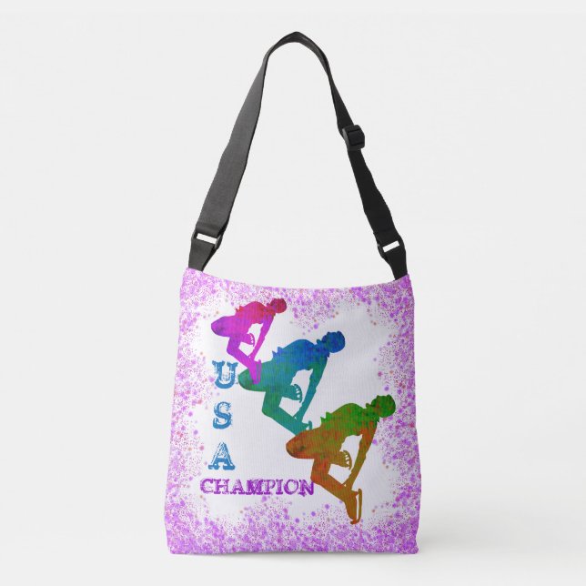 SAC AJUSTABLE PATINAGE OLYMPIQUE  (Devant)
