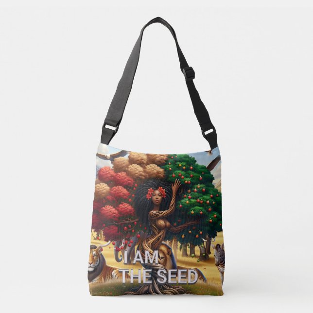 Sac Ajustable Patrimoine noir et autonomisation : la femme noire (Devant)