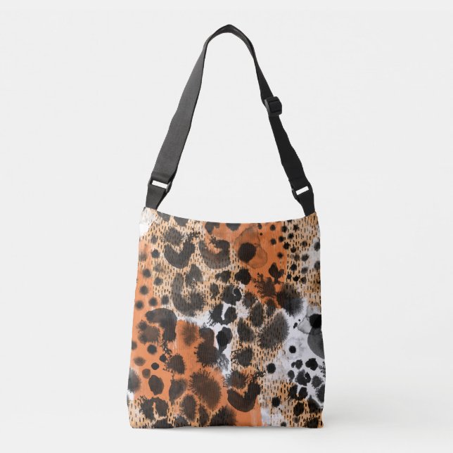 Sac Ajustable Peau animale : motif léopard créatif. (Devant)