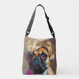 Sac Ajustable Peinture à l'huile de chien sérieux (#2)