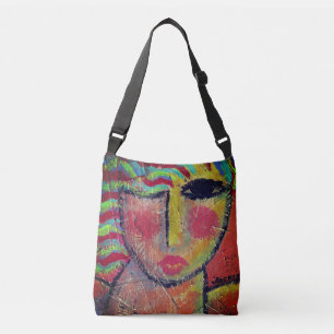 Sac Ajustable Peinture Abstraite de la Femme sauvage