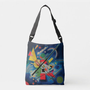 Sac Ajustable Peinture bleue par Wassily Kandinsky