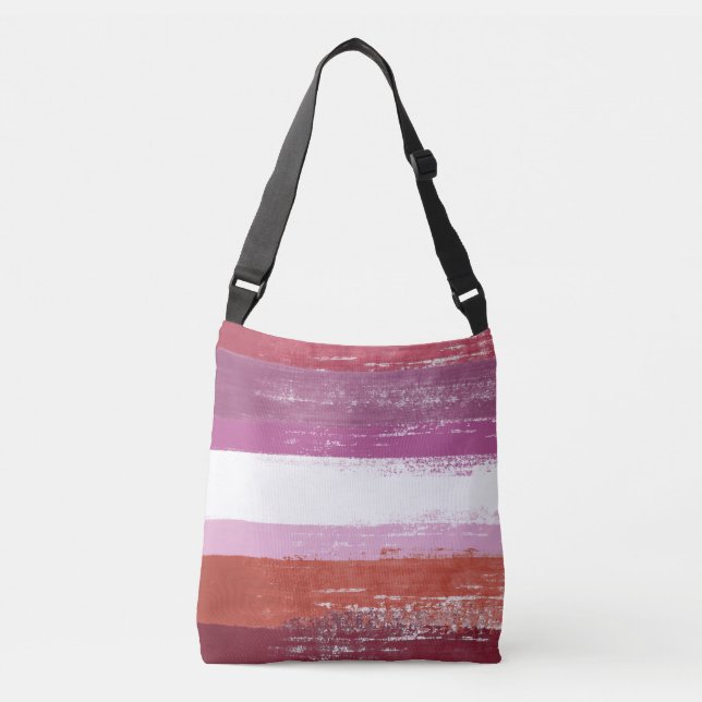 Sac Ajustable Peinture de fierté lesbienne (Devant)