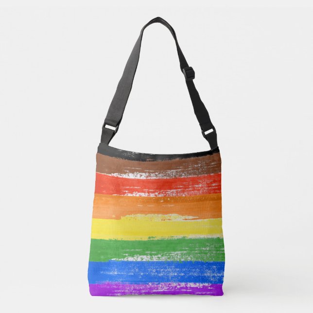 Sac Ajustable Peinture de fierté LGBTQIA+ (Devant)