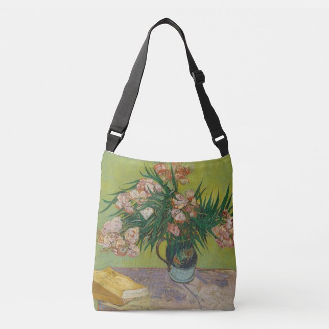 Sac Ajustable Peinture de fleur d'oléandre par Vincent Van Gogh (Devant)