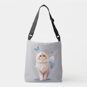 Sac Ajustable Peinture vectorielle chat adorable amusant jouer p