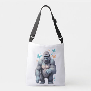 Sac Ajustable Peinture vectorielle Gorilla Adorable Jeu animal a