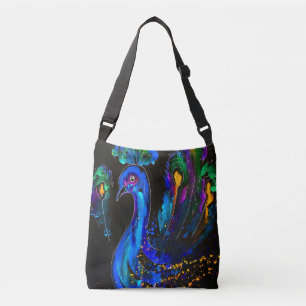 Sac Ajustable Peinture Whimsical Peacock