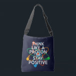 SAC AJUSTABLE PENSEZ À UN PROTON ET RESTEZ POSITIF<br><div class="desc">Rester positif n'est jamais facile à moins de penser comme un proton et alors vous resterez toujours positif. Partagez maintenant les bonnes nouvelles. Un design cool,  tendance et amusant d'inspiration scientifique. Conçu par Science Geekness© à l'adresse http://www.zazzle.com/sciencegeekness*</div>