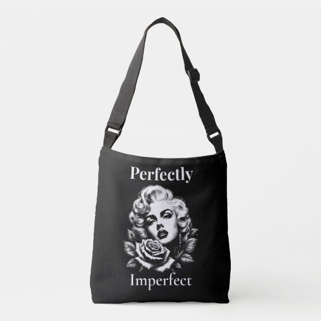 Sac Ajustable Perfectly Imperfect – Marilyn Noir (Devant)