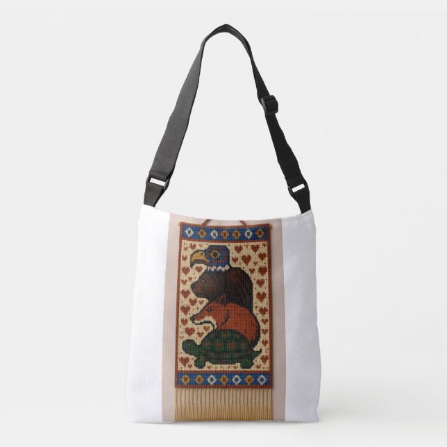 Sac Ajustable Perles animales Totem (Devant)