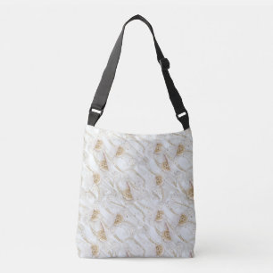 Sac Ajustable Perles de la campagne de la soie et de l'ivoire bl