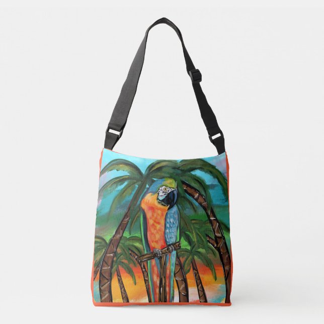 Sac Ajustable Perroquets de fête           (Devant)