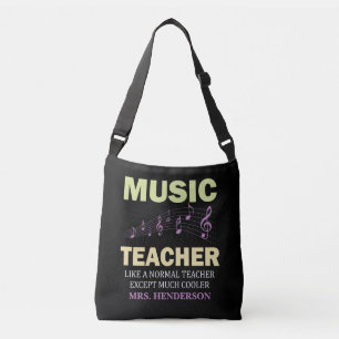 Sac Ajustable Personnalisé Funny Coloré professeur de musique