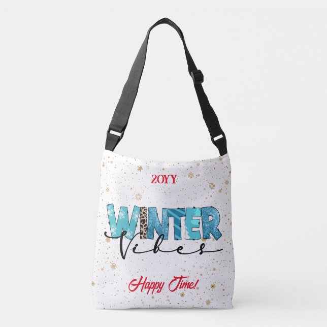 Sac Ajustable Personnaliser des vibrations d'hiver (Devant)