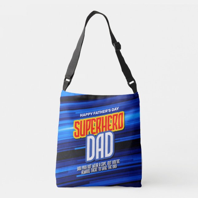Sac Ajustable Personnaliser SuperHero Papa (Dos)