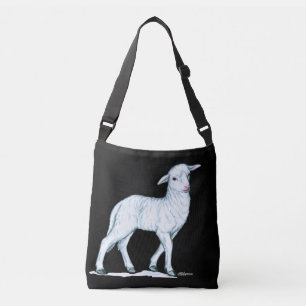 Sac Ajustable Petit agneau blanc
