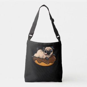 Sac Ajustable Petit chien Carlin Donut Lover animal