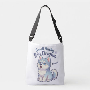 Sac Ajustable Petit Husky Gros Drame Chiot Drôle