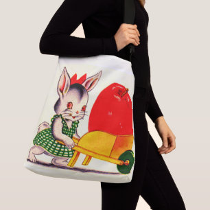 Sac Ajustable petit lapin poussant chariot avec grande grande po