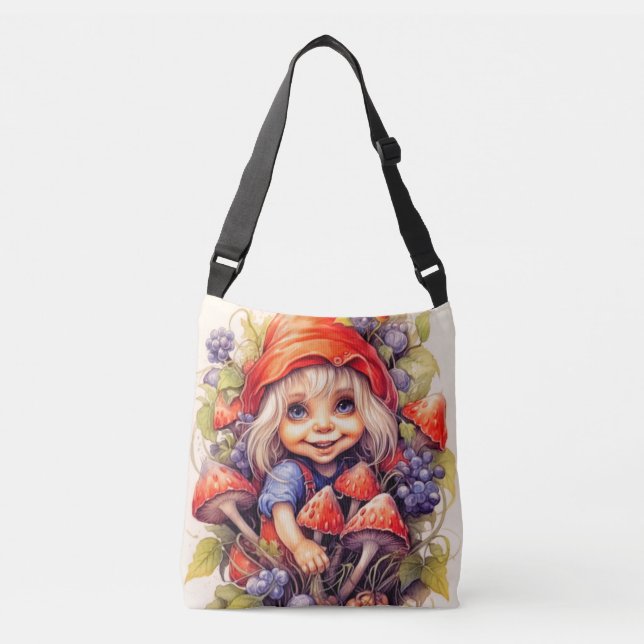 Sac Ajustable Petite Fille de la Ferme de Campagne (Devant)