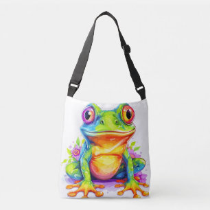 Sac Ajustable Petite grenouille colorée mignonne