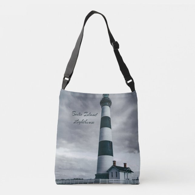 Sac Ajustable Phare de Bodie Island noir et blanc (Dos)