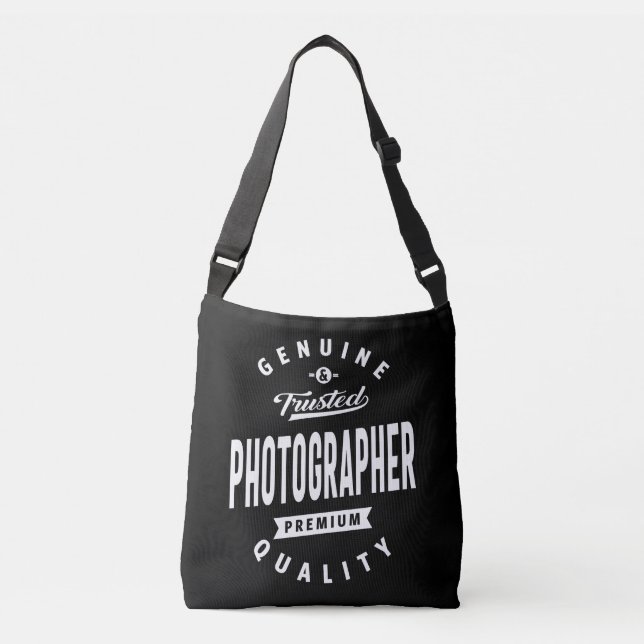 Sac Ajustable Photographe Travail Titre du travail Cadeau (Devant)