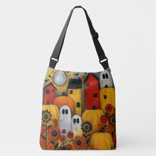 Sac Ajustable Pièce de Halloween en Art Populaire Fantaisiste