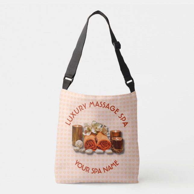 Sac Ajustable Pierre de bougie de salon de thérapie de massage (Devant)