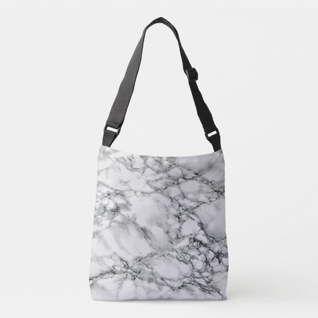 Sac Ajustable Pierre Marbre blanc branchée (Devant)