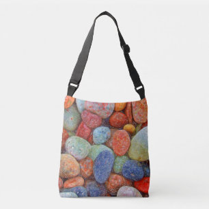 Sac Ajustable Pierres colorées, galets, rochers et eau