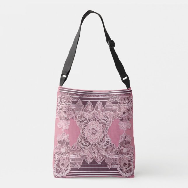 Sac Ajustable Pink sur scène art AI  (Dos)