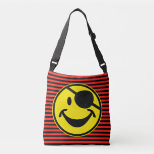 Sac Ajustable Pirate jaune & noir bandes étroites