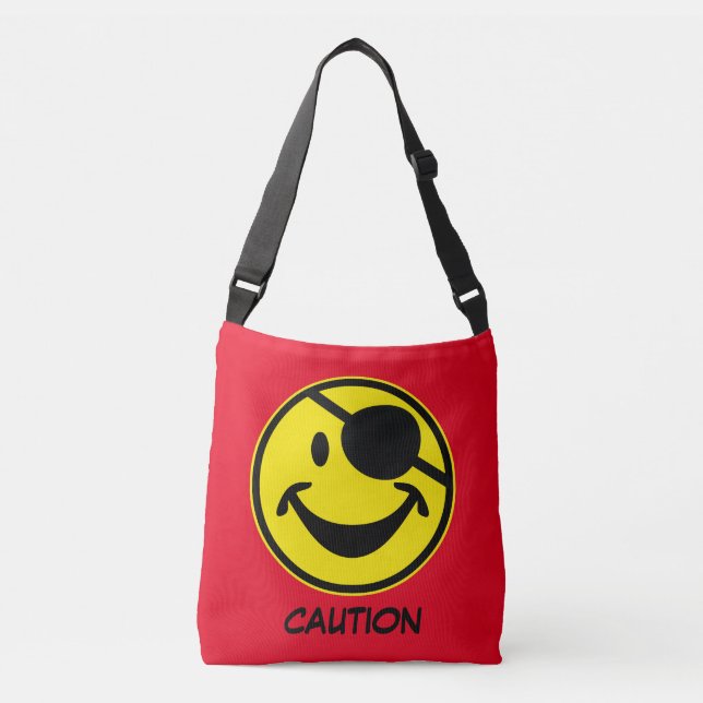 Sac Ajustable Pirate jaune + votre dos. & idées (Devant)