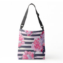 Pivoine rayée rose prépa côtière