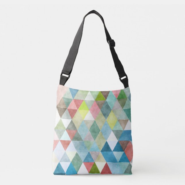 Sac Ajustable PixDezines Boho géométrique / Triangles Motif (Devant)