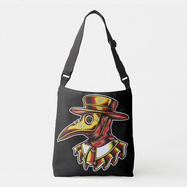 Sac Ajustable Plague Doctor Illustration Art (Devant)