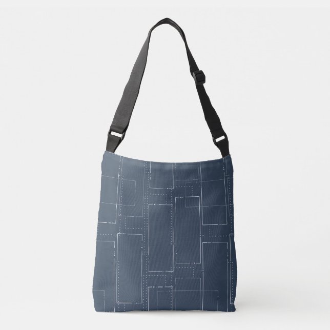 Sac Ajustable Plan- Bleu (Devant)