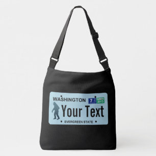 Sac Ajustable Plaque de licence Washington Sasquatch